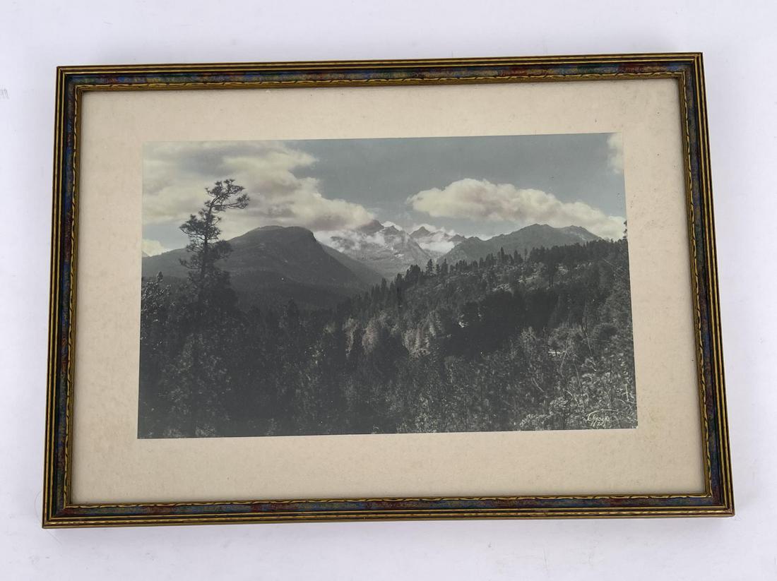 Johnsons Photo Hamilton Montana: 9 1/2" by 13 1/2" framed.