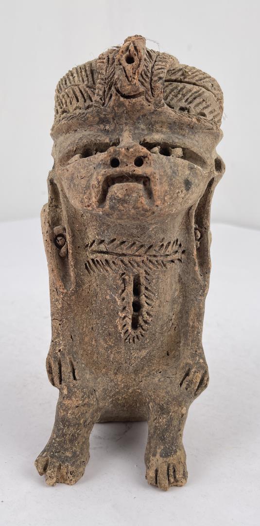 Mexican Aztec Pottery Figure (1 of 7)