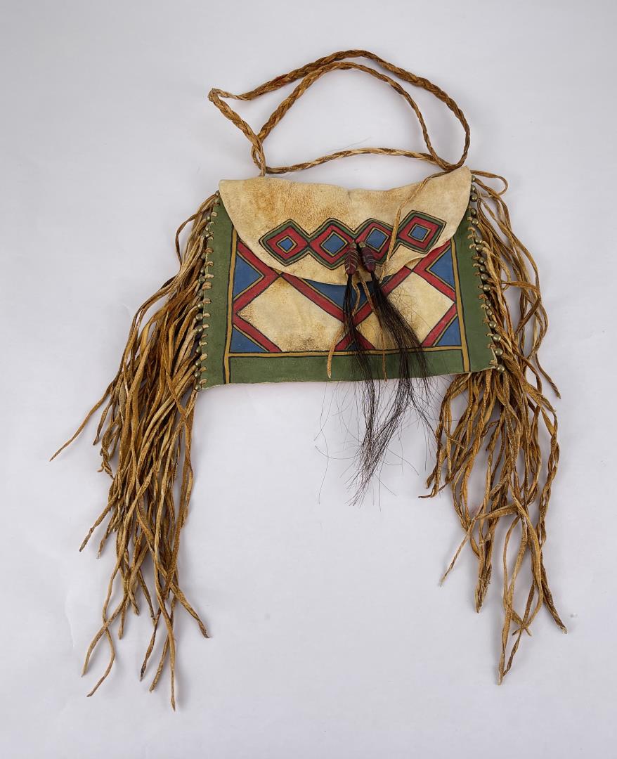 Plains Native American Indian Parfleche Envelope (1 of 6)