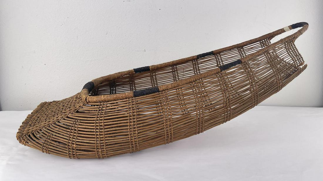 Native American Mono Indian Winnowing Basket (1 of 7)