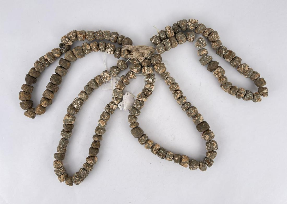 Antique Stone Native American Indian Trade Beads (1 of 6)