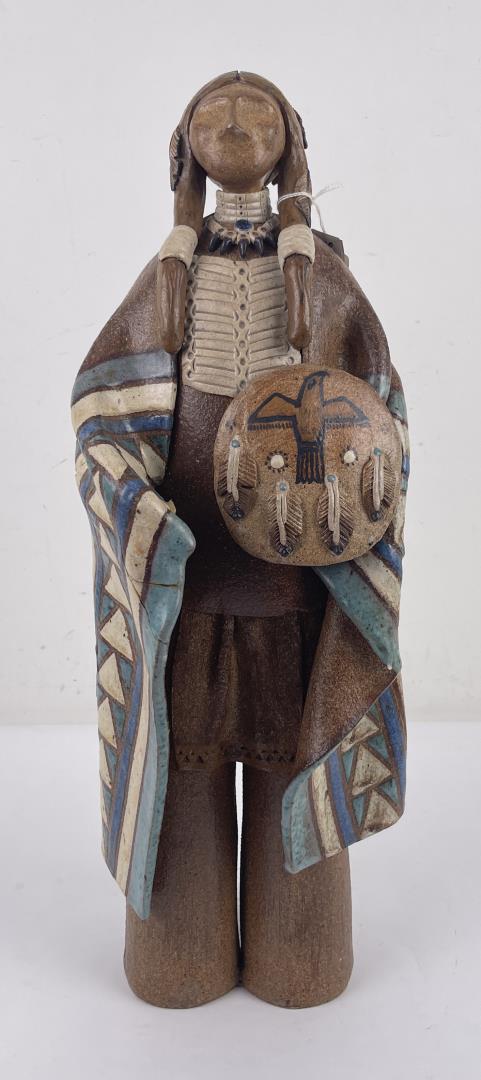 Native American Indian Pottery Figure (1 of 7)