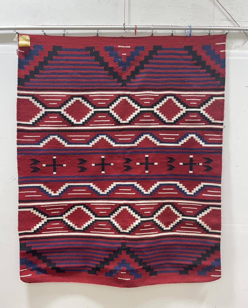Navajo Indian Chiefs Blanket Rug Moki Revival (1 of 16)
