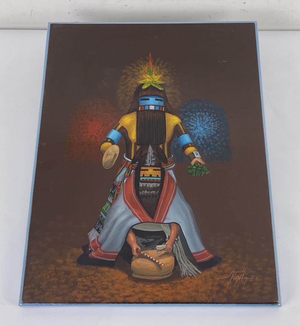 Brent Naha Oil on Board Painting (1 of 7)