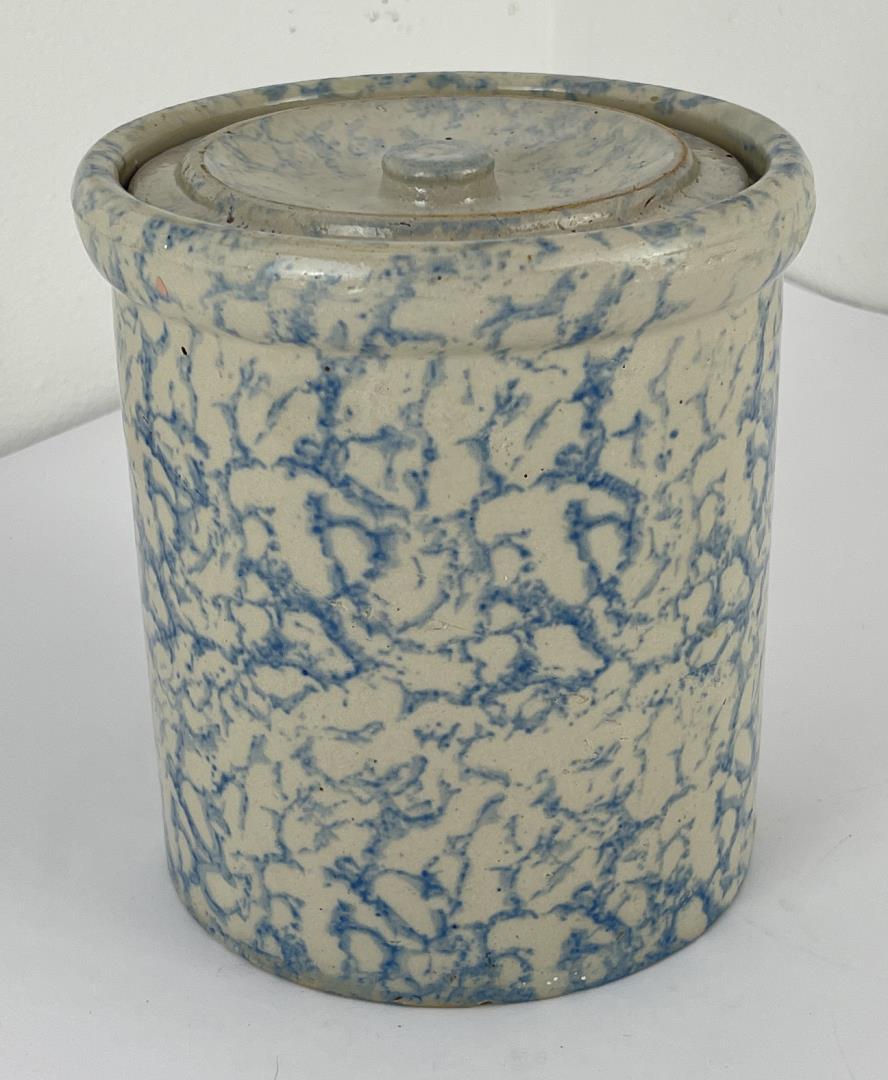 Deer Lodge Montana Prison Made Red Wing Crock: Nice butter crock. Made for Red Wing Stoneware at the Prison in Deer Lodge Montana.