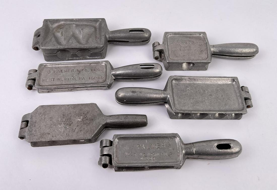 Group of Palmer Lead Sinker Molds (1 of 6)