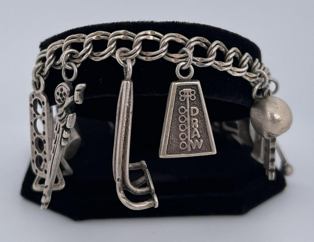 Car Parts Automotive Charm Bracelet: Nice bracelet.