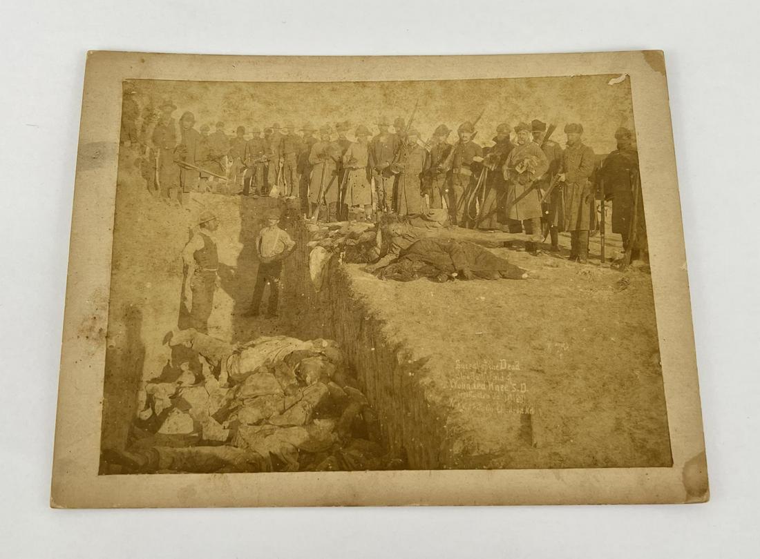 Burial of the Dead Wounded knee Battlefield Photo (1 of 4)