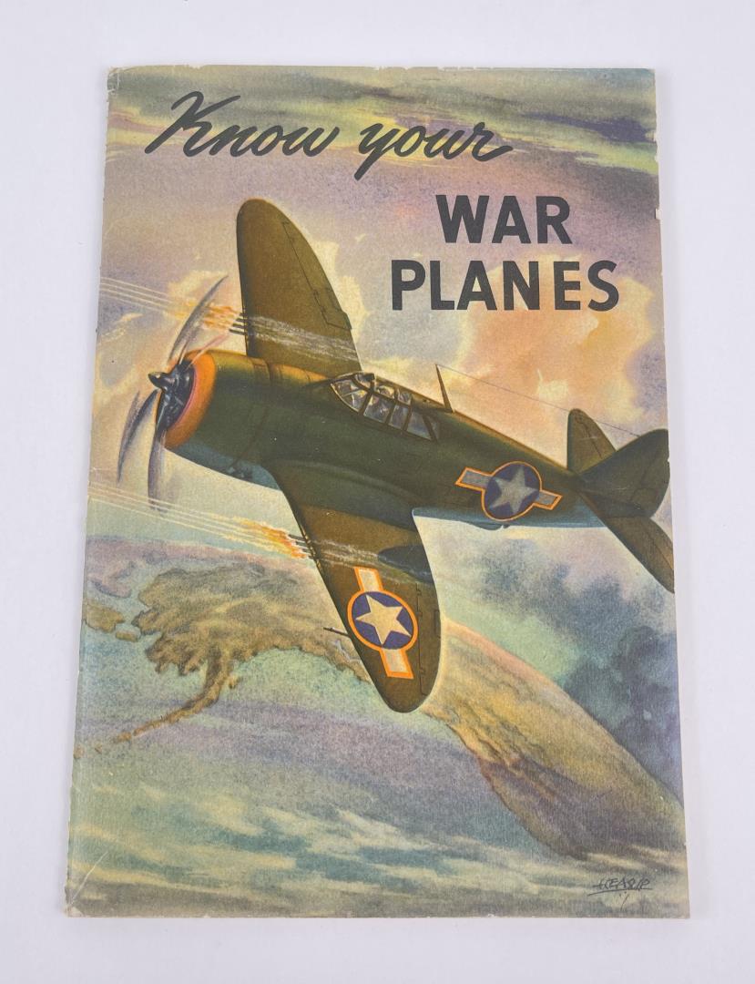 WW2 Coca Cola Know Your War Planes Book (1 of 9)