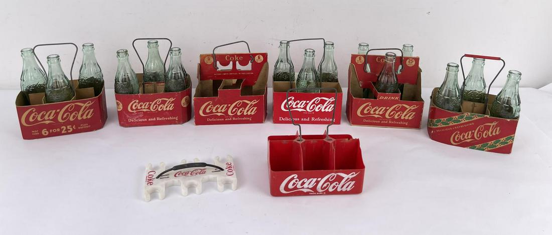 Collection of Coca Cola 6 Bottle Carriers (1 of 10)
