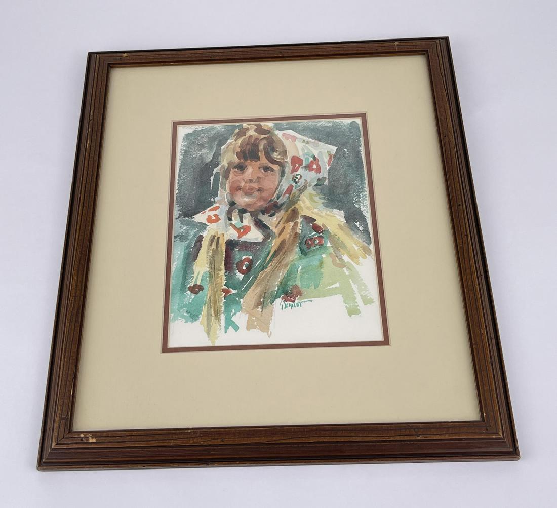 Gary Schildt Montana Watercolor Painting (1 of 4)