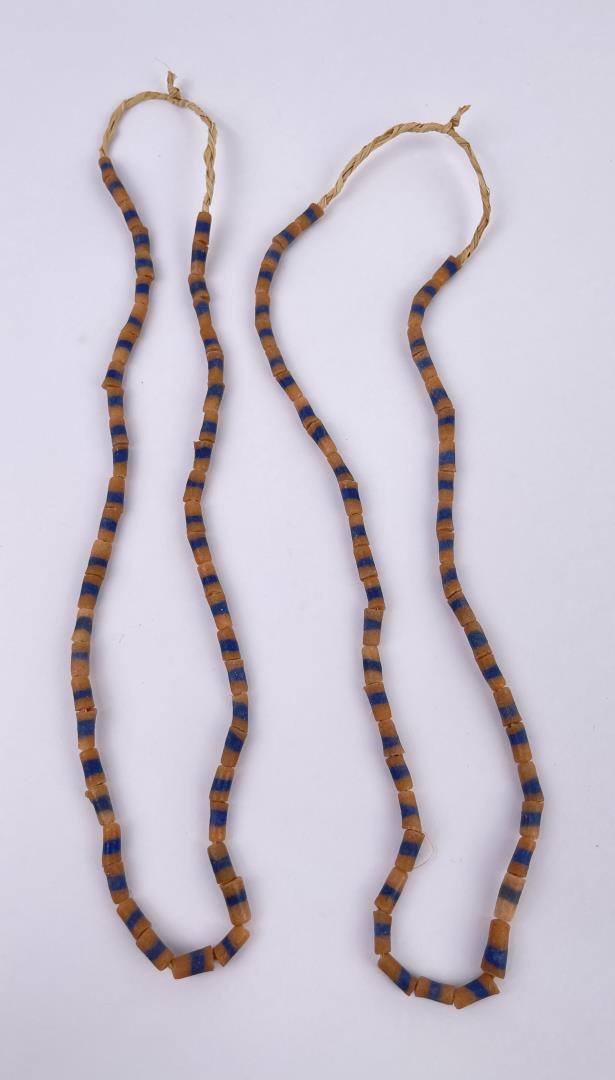 Antique Native American Indian Glass Trade Beads: Nice old sets of beads.