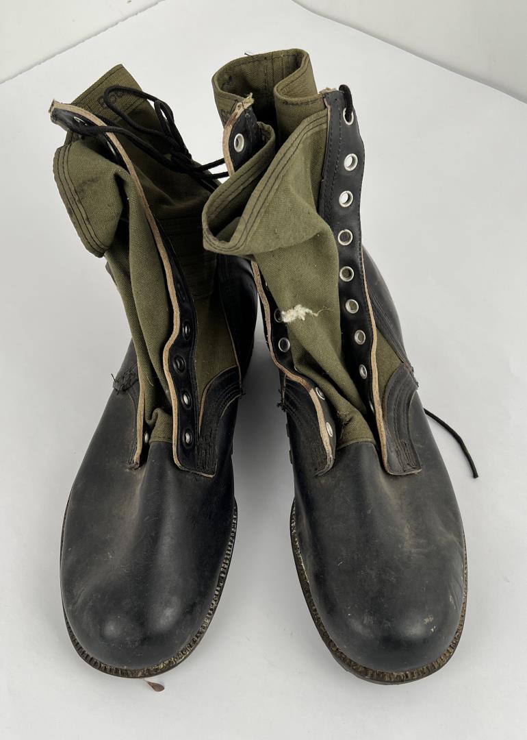Vietnam War Spike Proof Jungle Boots: Size 12N
