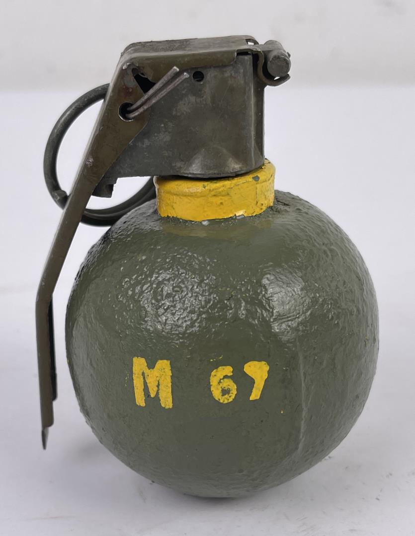 Inert Vietnam War Baseball Practice Grenade: Inert