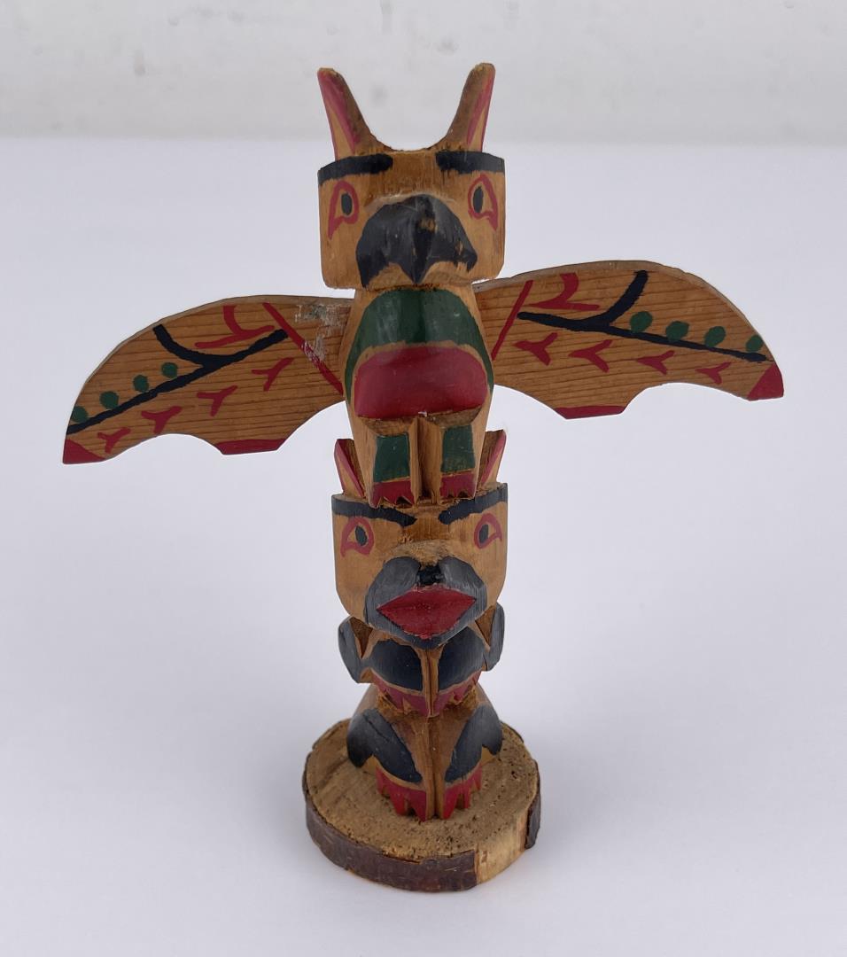 Northwest Coast Native American Haida Totem Pole (1 of 5)