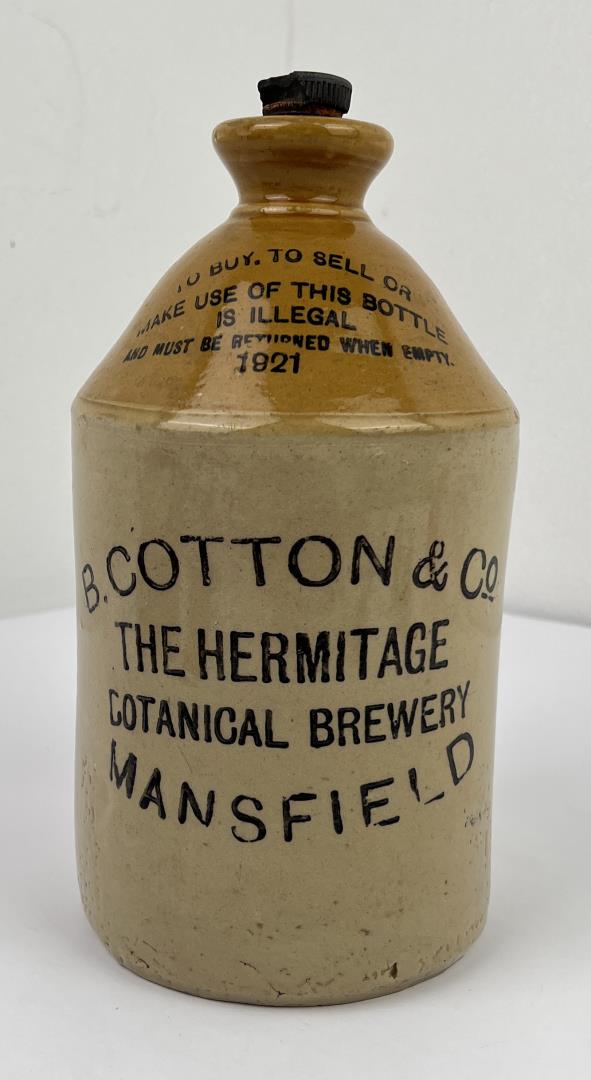 B. Cotton Hermitage Brewery Stoneware Jug (1 of 6)