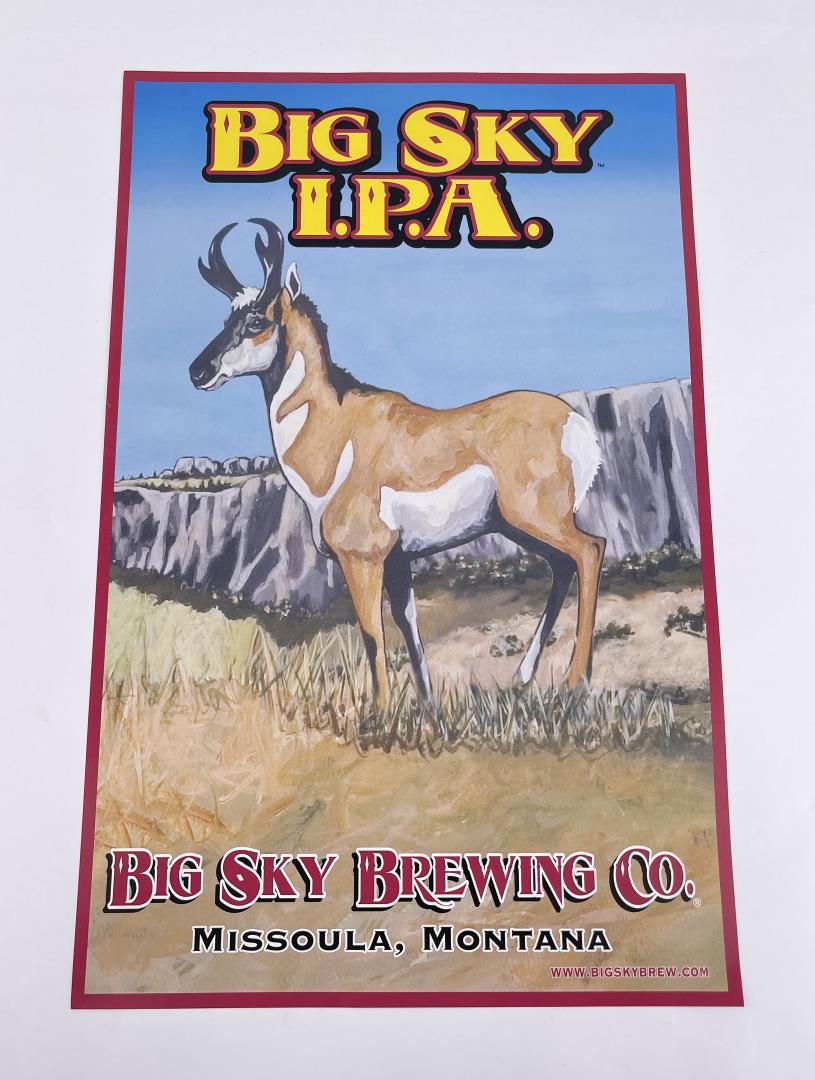 Big Sky Brewing Missoula Montana Poster (1 of 4)
