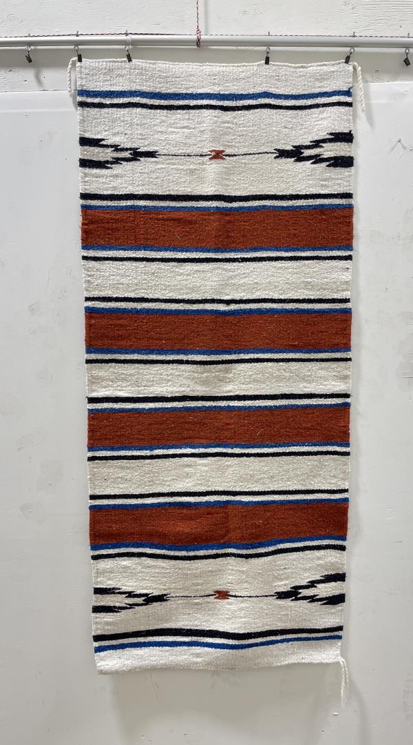Southwest Mexican Indian Pattern Blanket Rug (1 of 8)