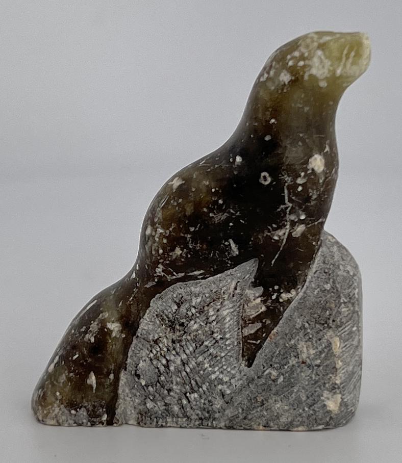 Alaskan Inuit Eskimo Soapstone Carving (1 of 5)