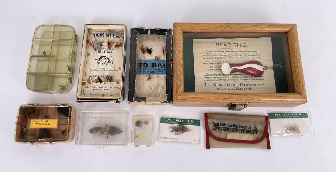 Collection of Montana Fishing Flies and Lures (1 of 8)