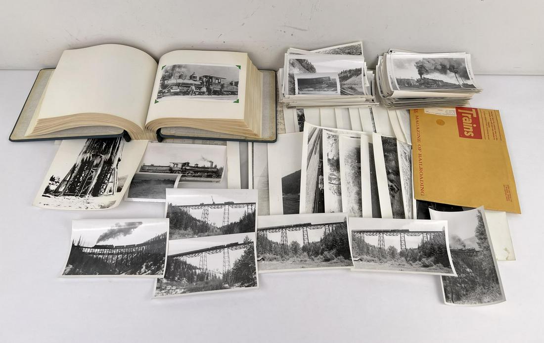 Ronald V. Nixon Railroad Photograph Archive: Ronald V. Nixon (1916-1989) assembled a unique historical railroad photograph print record of the pivotal role played by railroads in the development of the United States. Nixon's copy photos captured