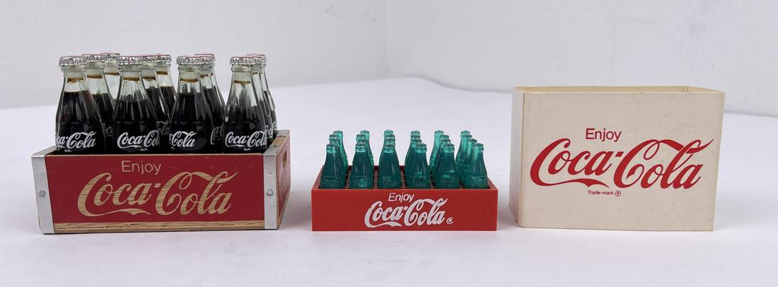 Coca Cola Mini Bottles: Nice grouping.