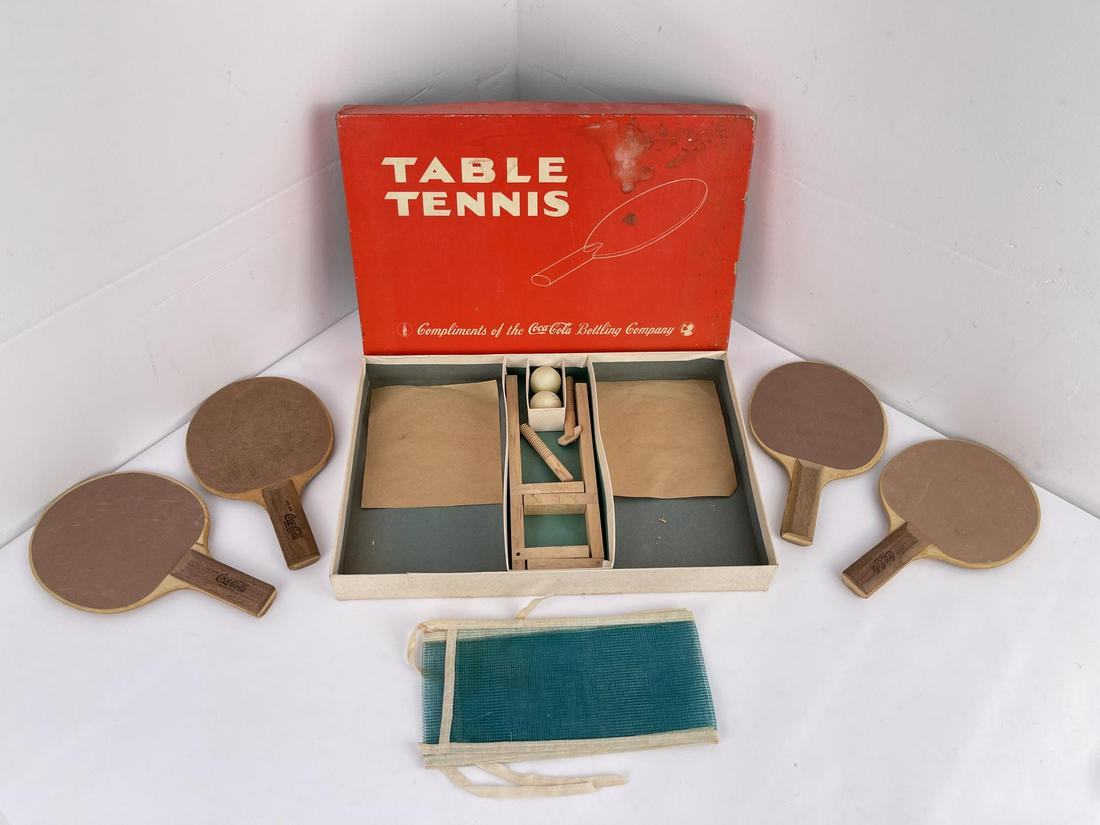 Coca Cola Table Tennis Set (1 of 9)