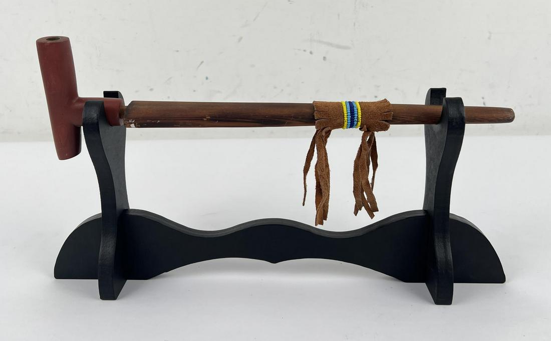 Pipestone Native American Indian Peace Pipe (1 of 4)