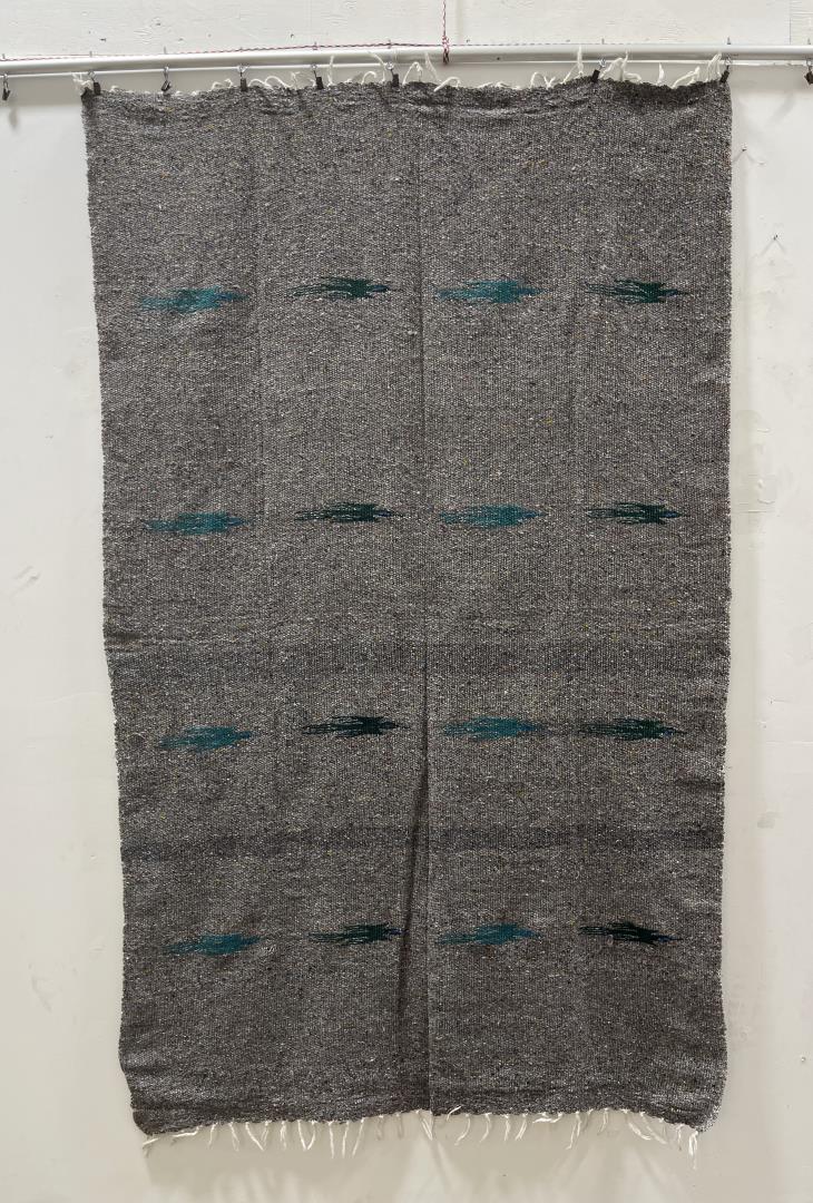 Southwest Mexican Indian Pattern Blanket Rug (1 of 6)