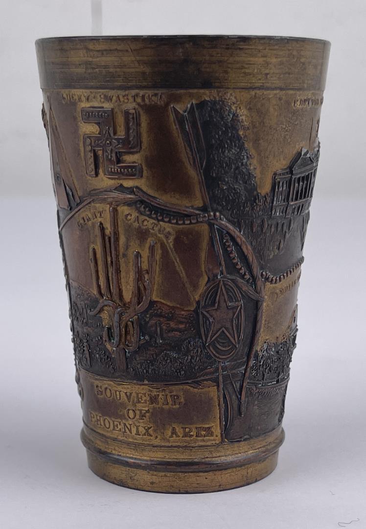Spelter Phoenix Arizona Souvenir Cup Mug (1 of 8)