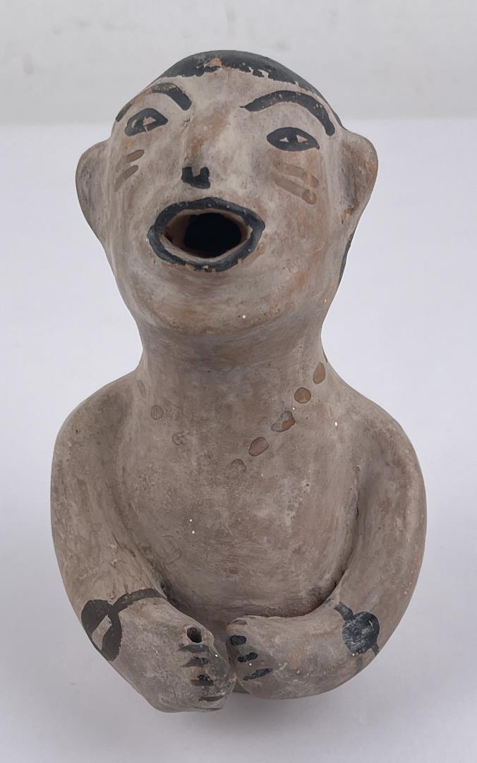 Pueblo Indian Pottery Rain God Figure (1 of 7)