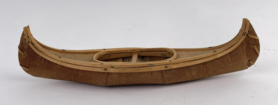 Northwest Coast Birch Bark Canoe (1 of 6)