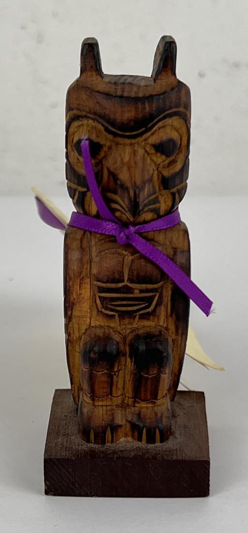 Haida Northwest Coast Indian Wood Totem Pole (1 of 6)