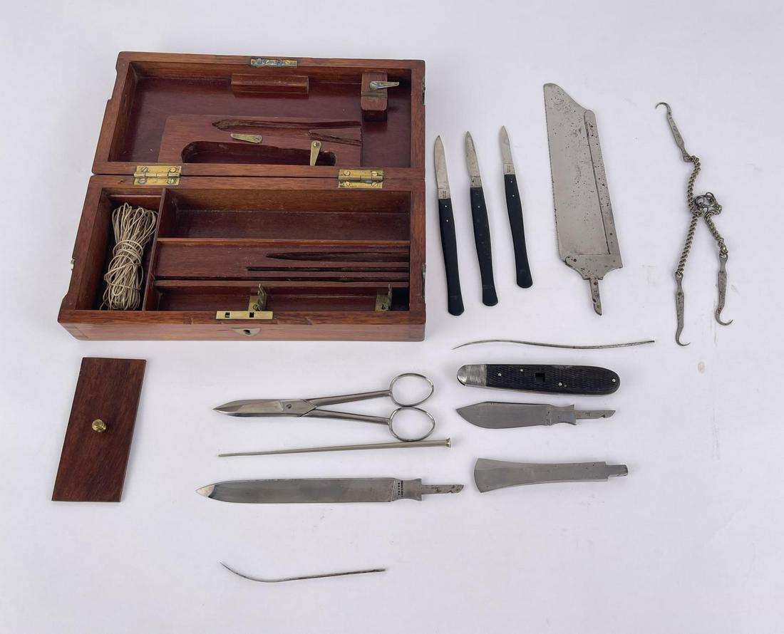 Antique Field Amputation Surgical Surgery Set (1 of 7)