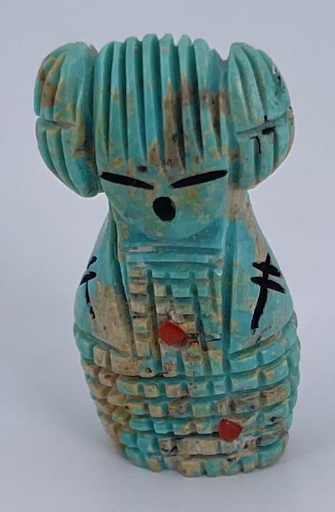 Zuni Indian Turquoise Kachina Fetish (1 of 5)
