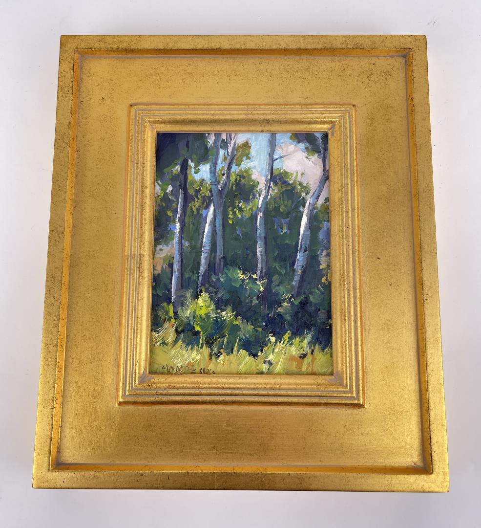 Taylor Lynde Oil on Board Grove Diptych (1 of 7)