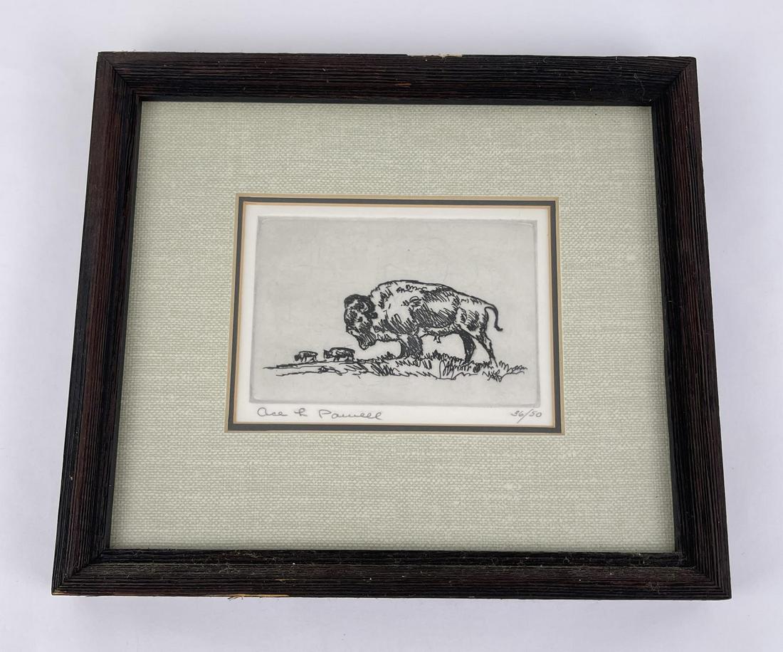 Ace Powell Engraving Montana Buffalo (1 of 4)