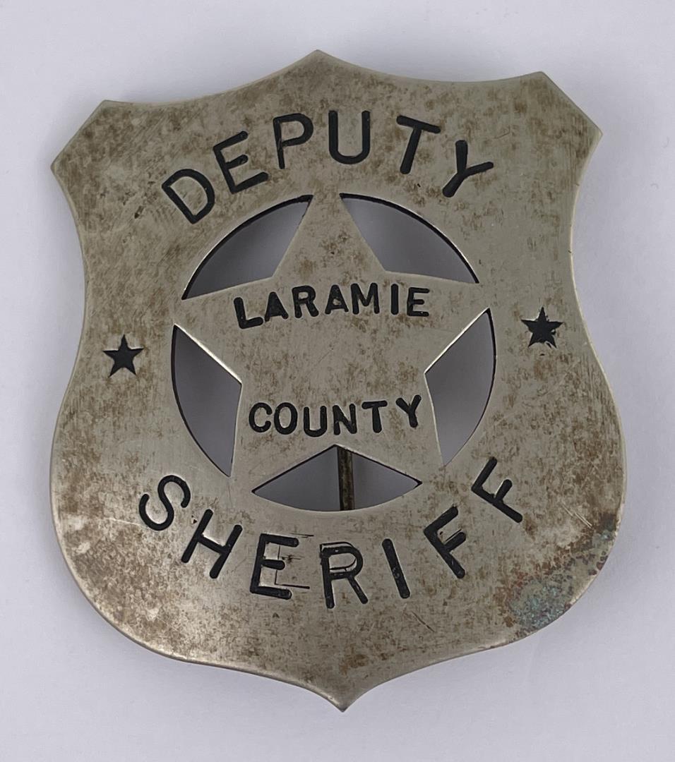 Deputy Sheriff Laramie County Wyoming Badge (1 of 4)