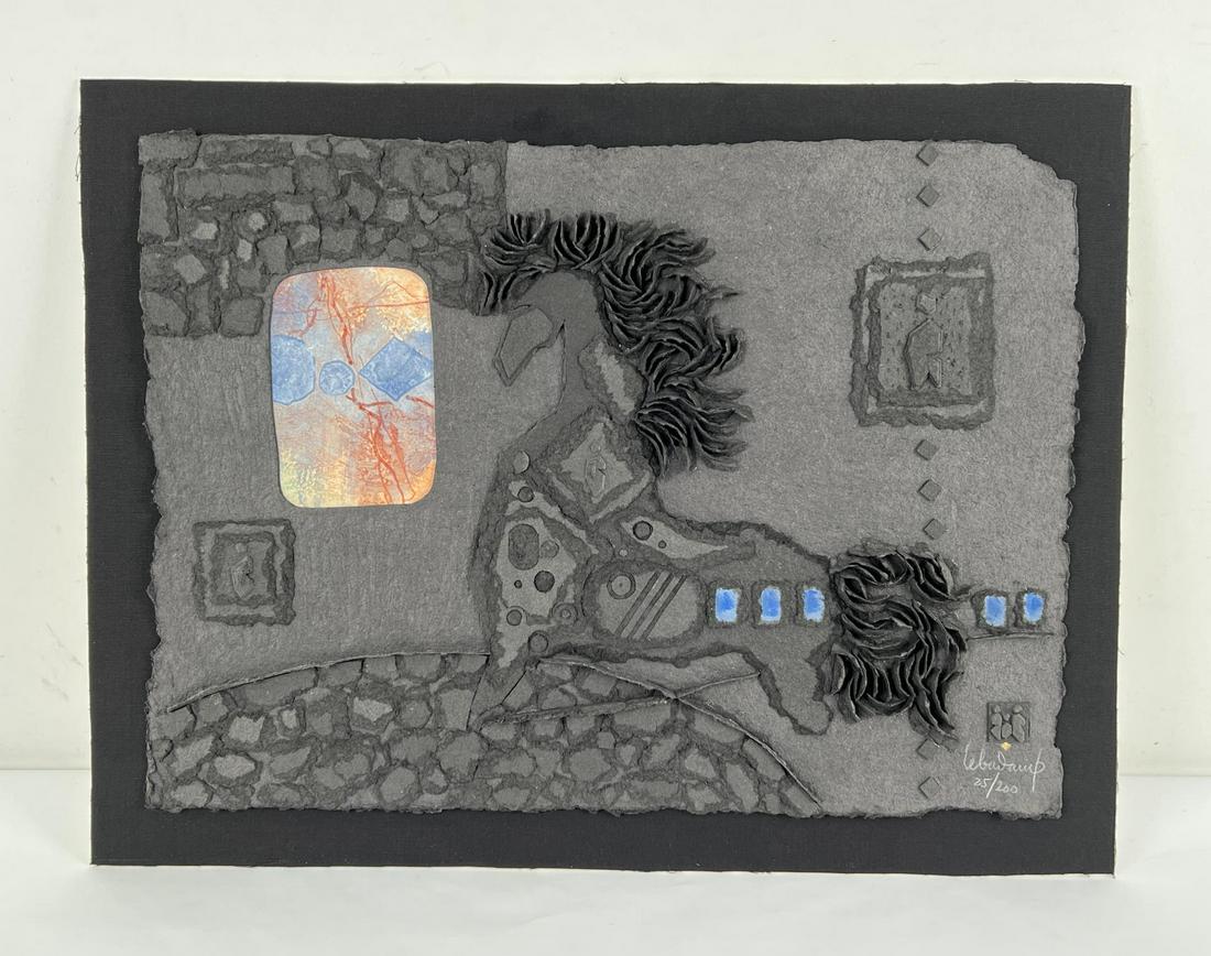 Hoi Lebadang Horse Paper Relief Sculpture (1 of 9)