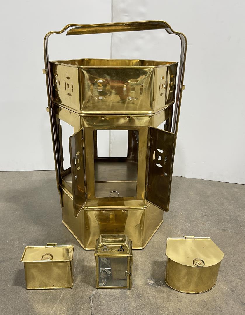 Brass Asian Street Vendor Food Cart (1 of 5)