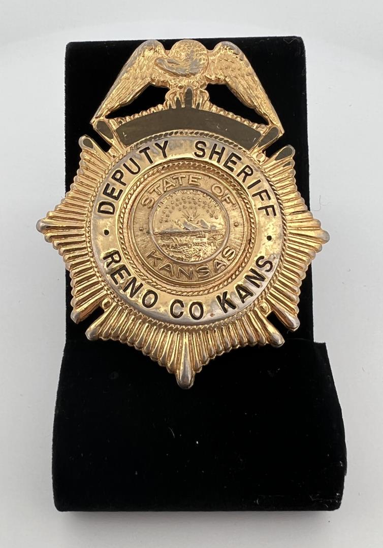 Deputy Sheriff Reno County Kansas Badge (1 of 3)