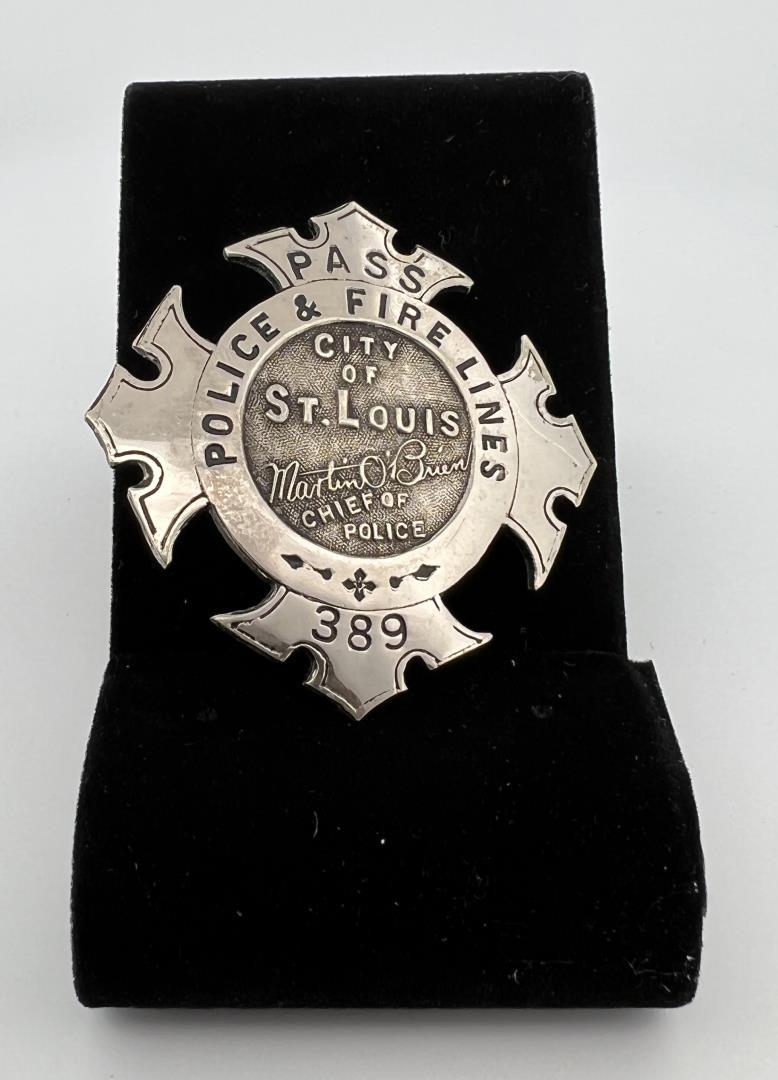 Police Fire Lines St Louis Missouri Pass Badge (1 of 5)