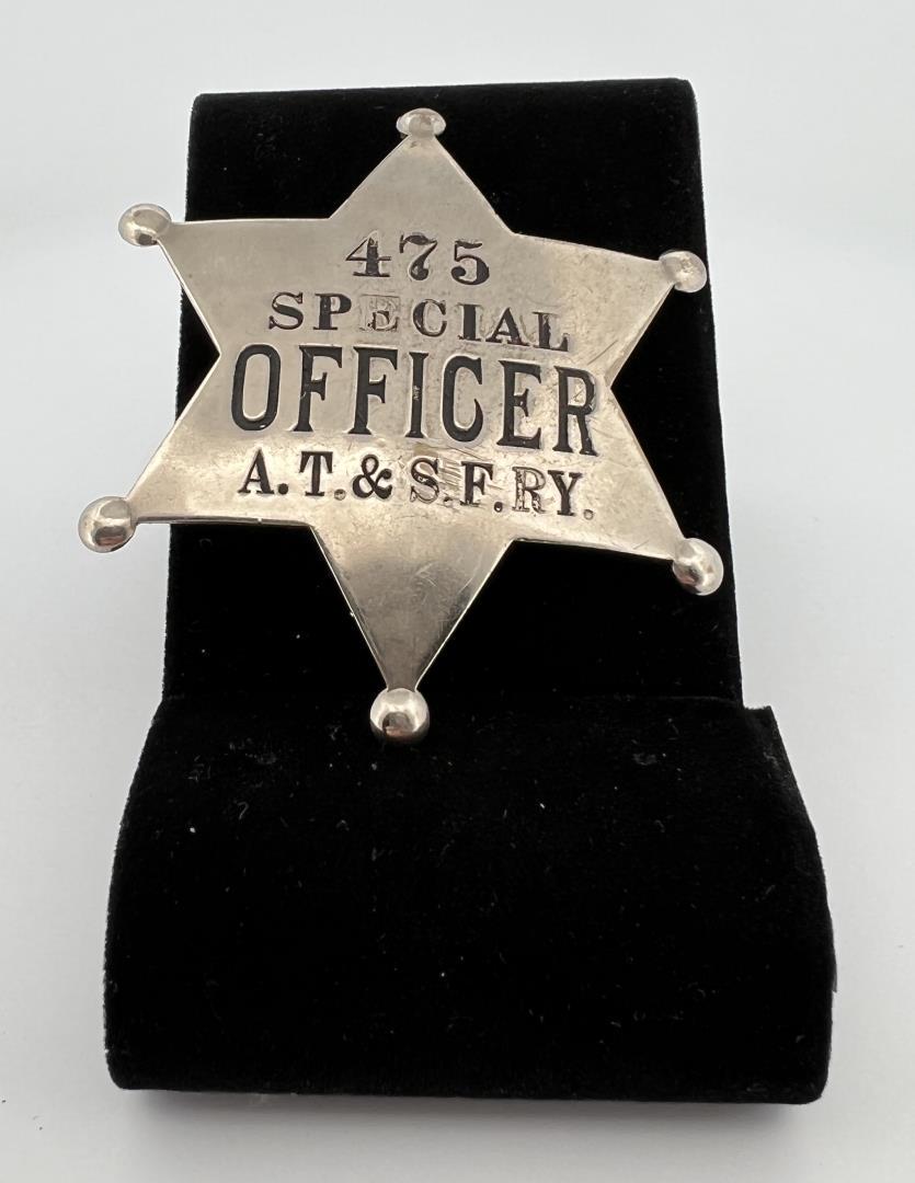 Atchison Topeka Santa Fe Railroad Badge (1 of 3)