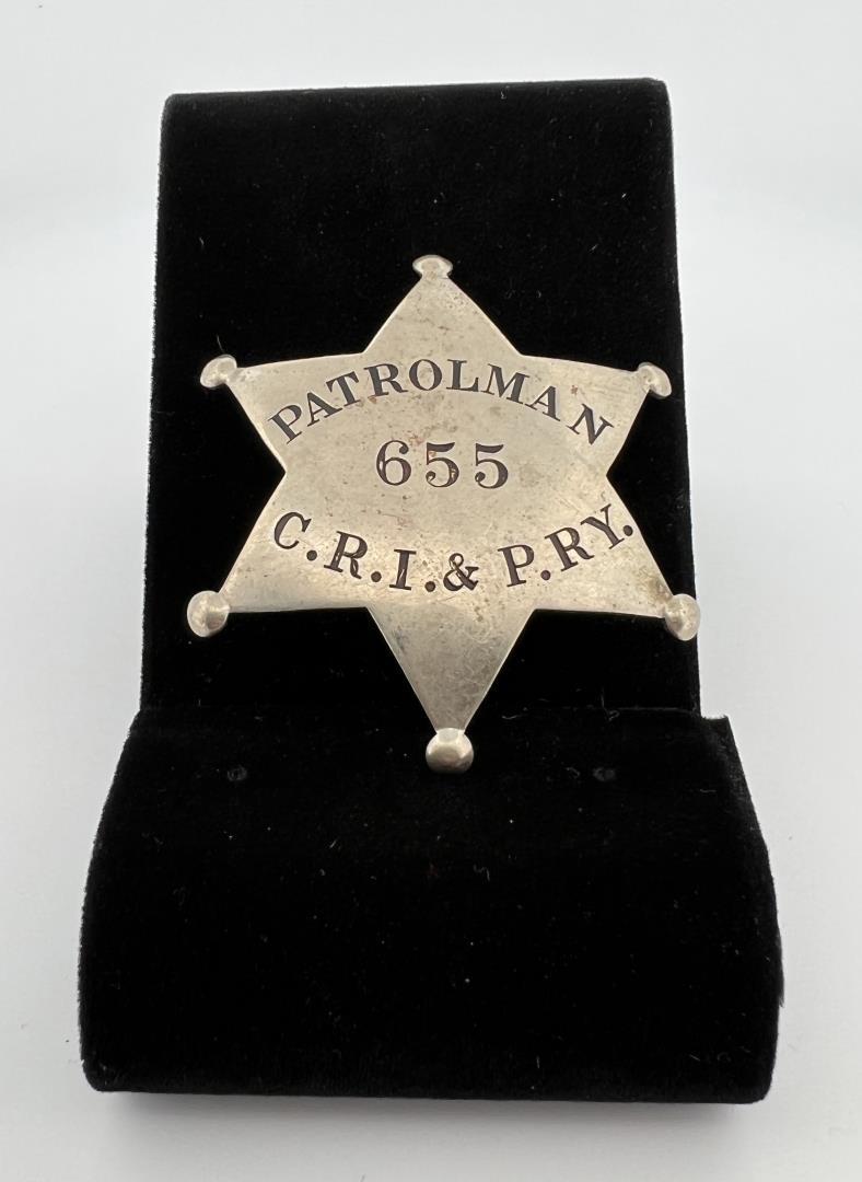 Chicago Rock Island and Pacific Railroad Badge (1 of 3)