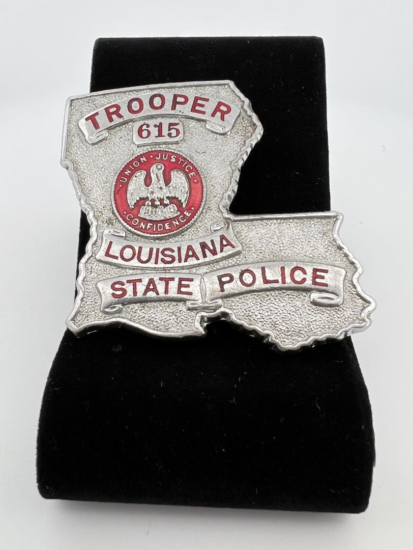 Louisiana State Police Trooper Badge (1 of 3)