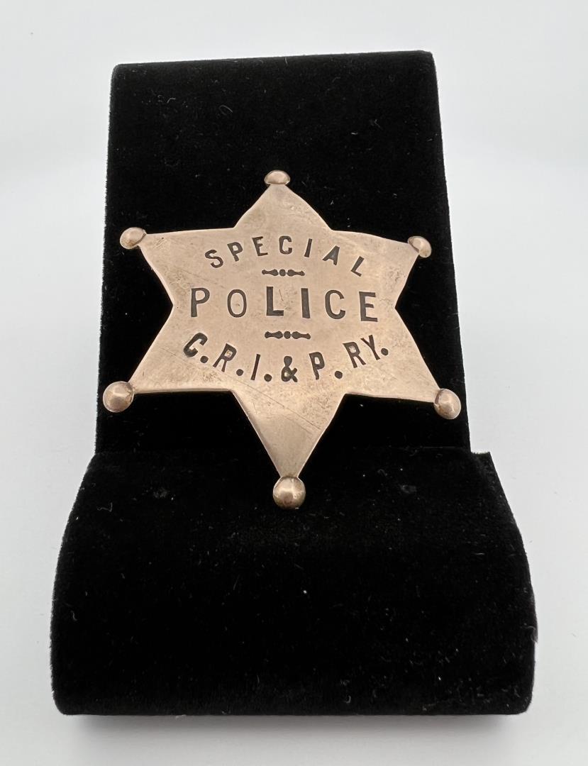 Chicago Rock Island and Pacific Railroad Badge (1 of 3)