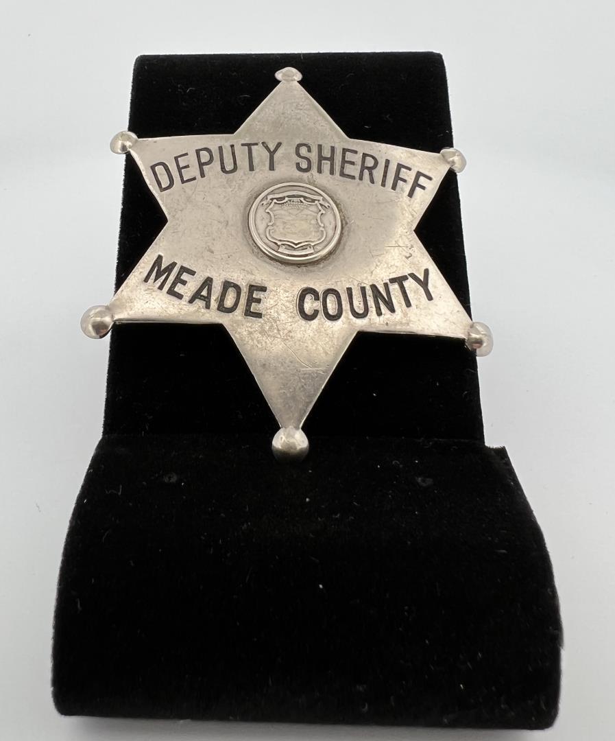 Deputy Sheriff Meade County Kansas Badge (1 of 3)