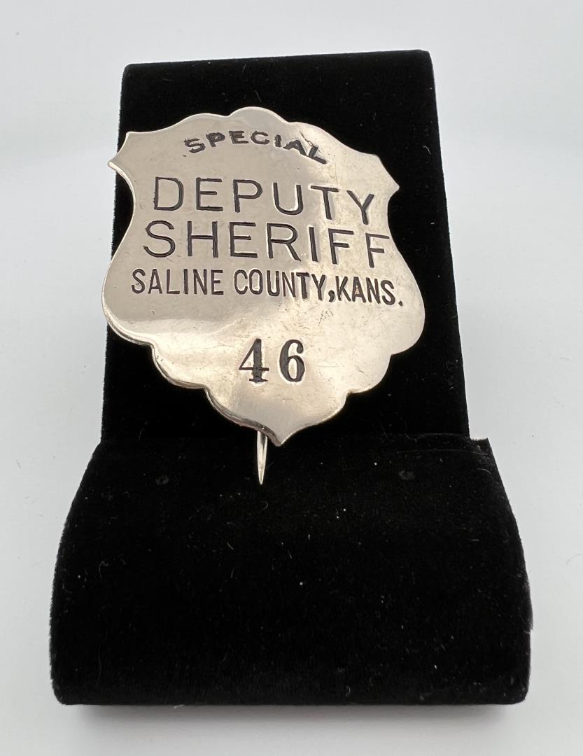 Special Deputy Sheriff Saline Kansas Badge (1 of 3)