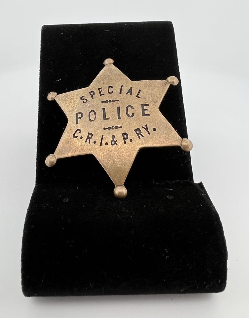 Chicago Rock Island and Pacific Railroad Badge (1 of 3)
