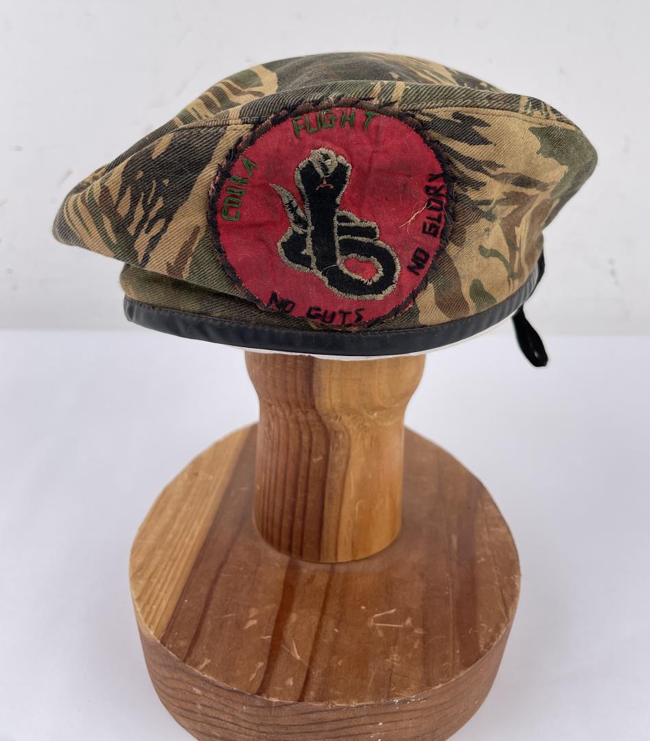 Vietnam War Tiger Stripe Camo Cap Beret (1 of 5)